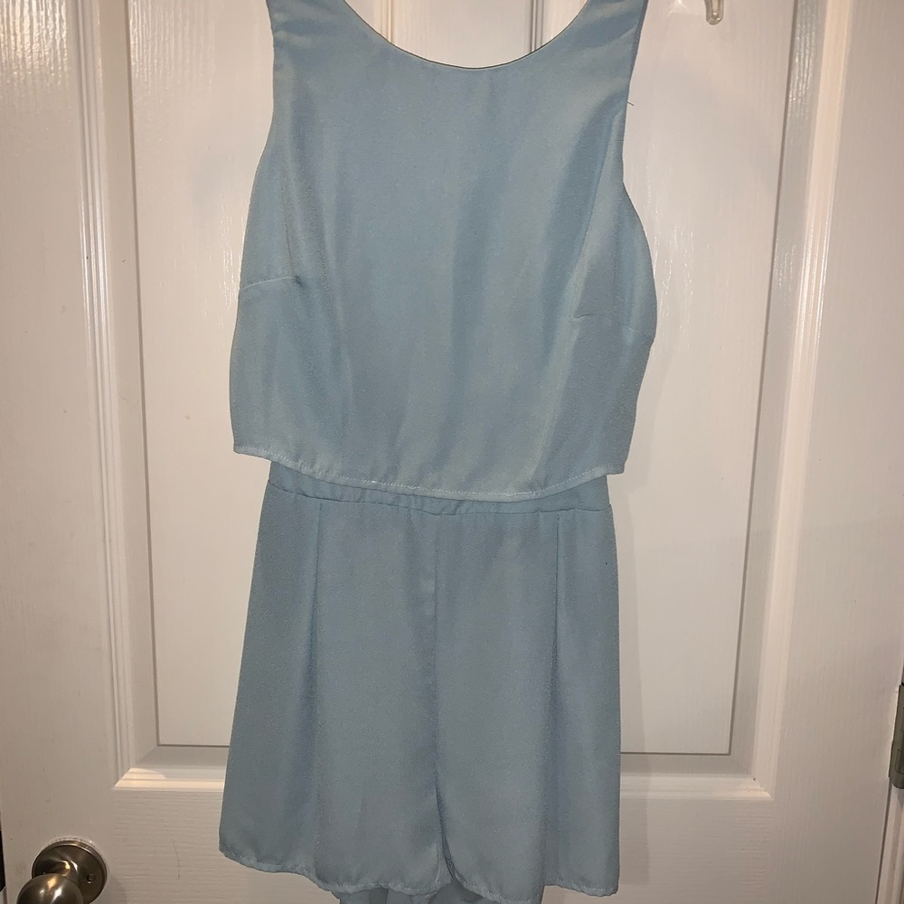 Light Blue Romper